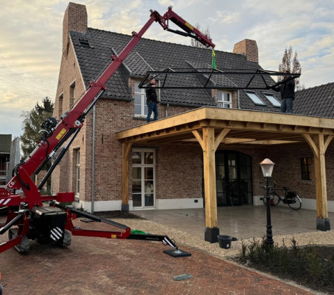 Dakkoepel en glas 1